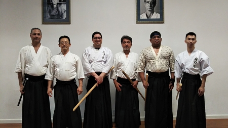 左から）Peer先生、日��、Keyan、Yoshi Satoh、ティム、コーディー